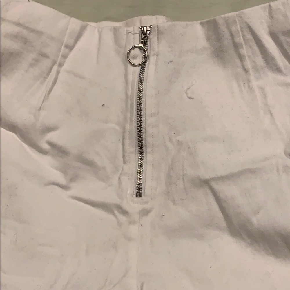 Zipper shorts